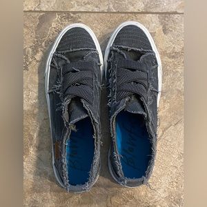 Blowfish Grey Slip on Shoes